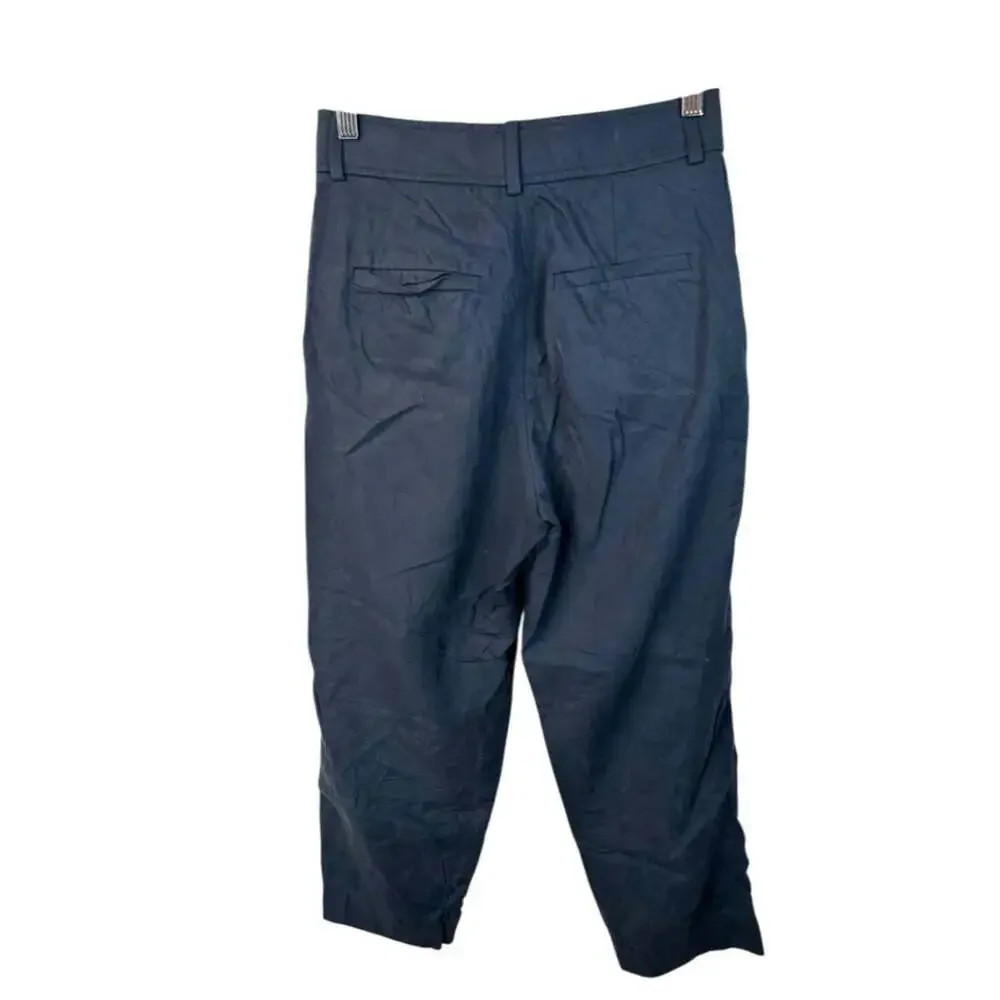 Everlane Women's Navy and Blue Trousers